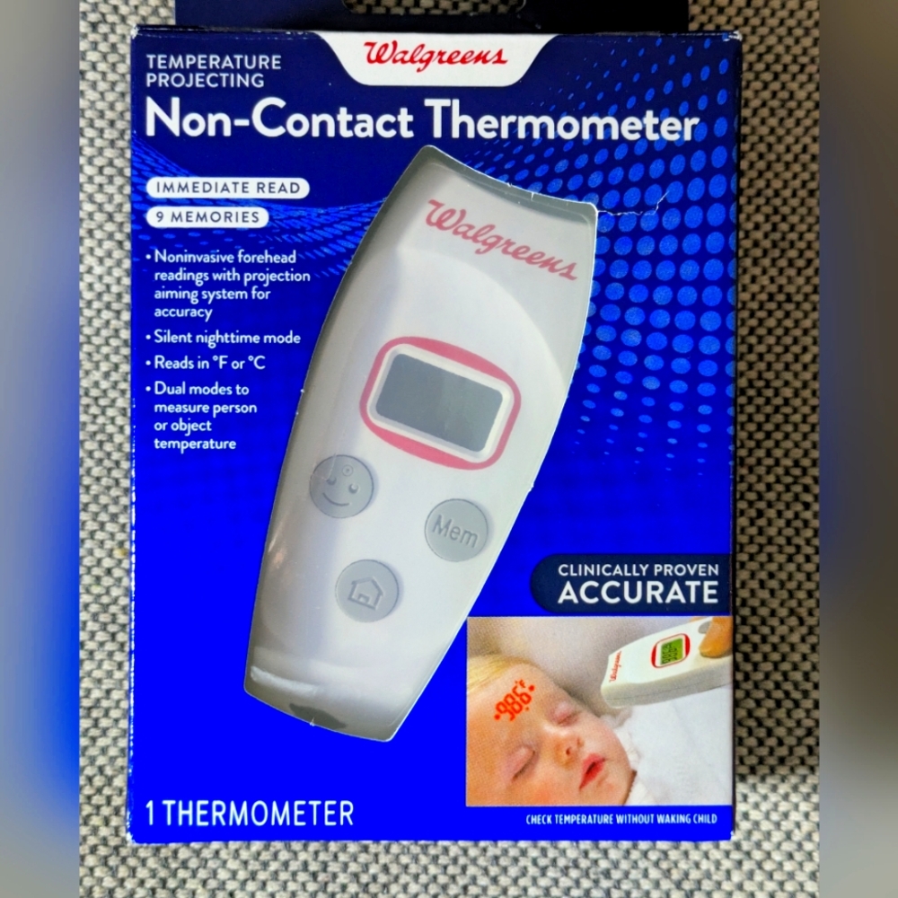 Non-Contact Thermometer - White New In Box